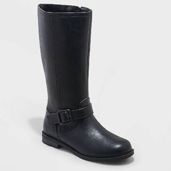 Cat & Jack Other - Girls' Luz Zipper Riding Boots - Cat & Jack Black
